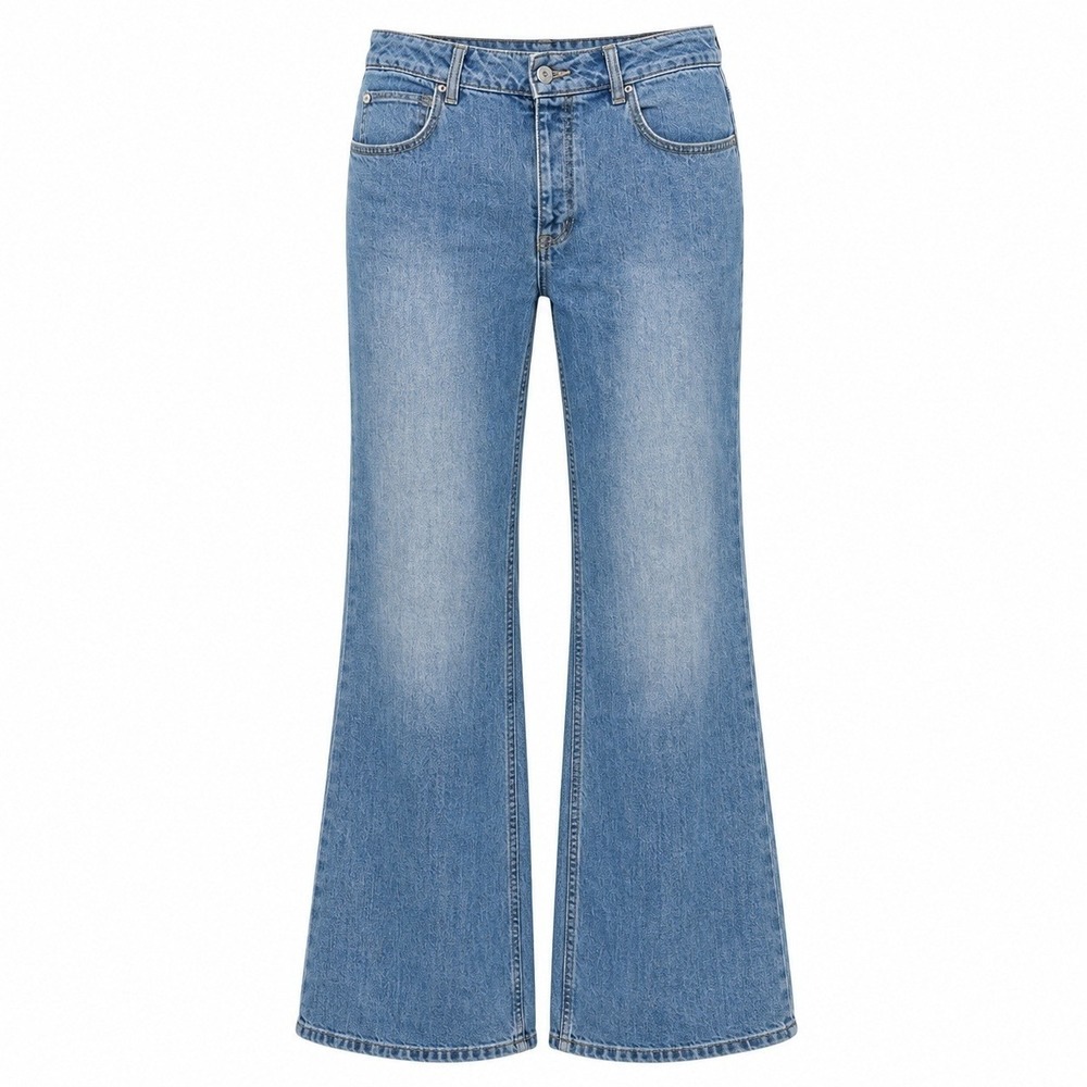 Pilcro Boho 70s Flare Jeans Womens 27 Retro Wide Leg Y2K Vintage Style Denim